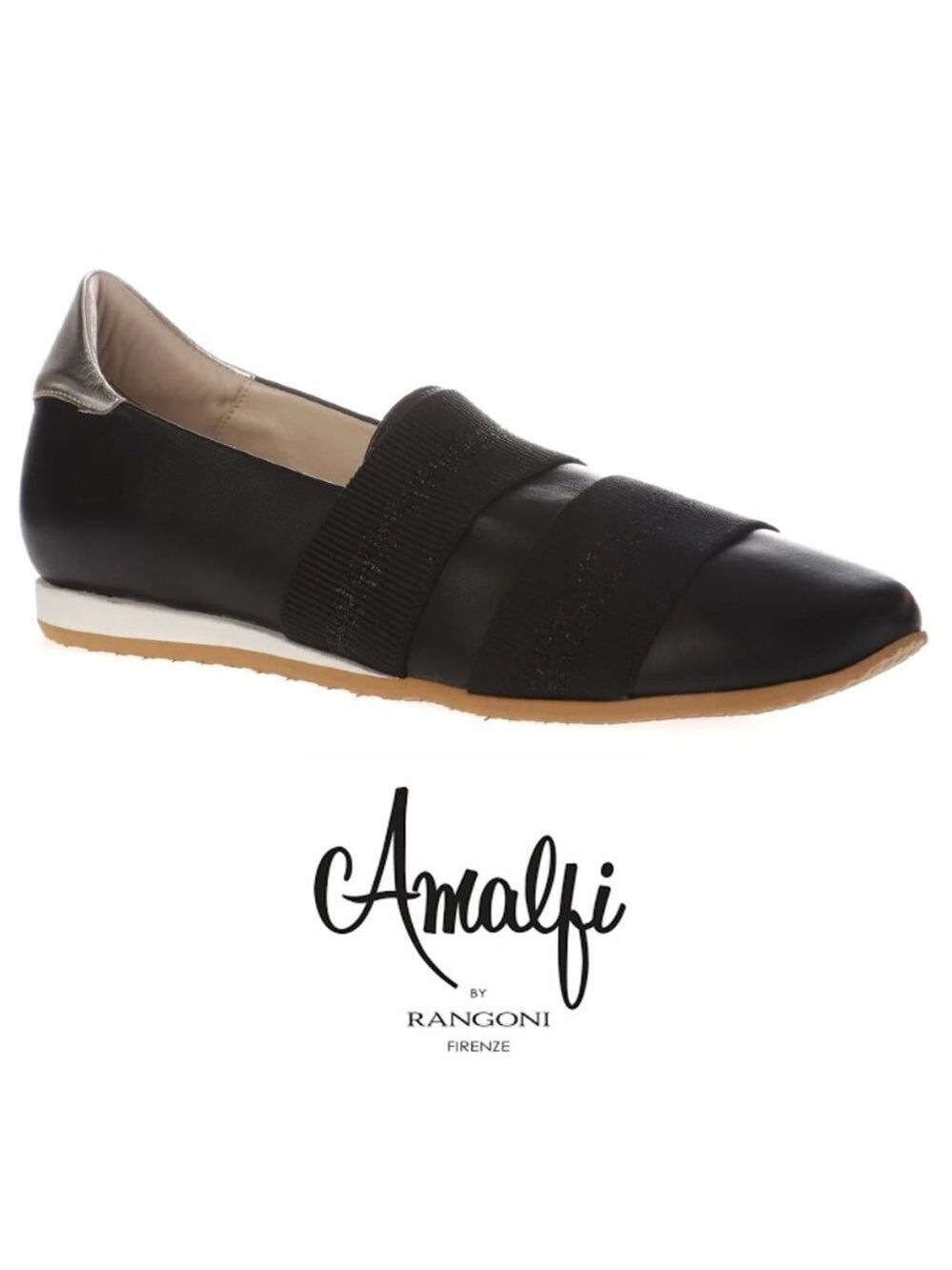 NWOB $260 Raffy Slip-On Sneaker AMALFI BY RANGONI Runs Large 9.5 to 10.5…